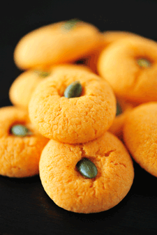 Halloween Pumpkin Cookies